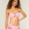 Haut de bikini bandeau à anneaux Haut de bikini bandeau à anneaux