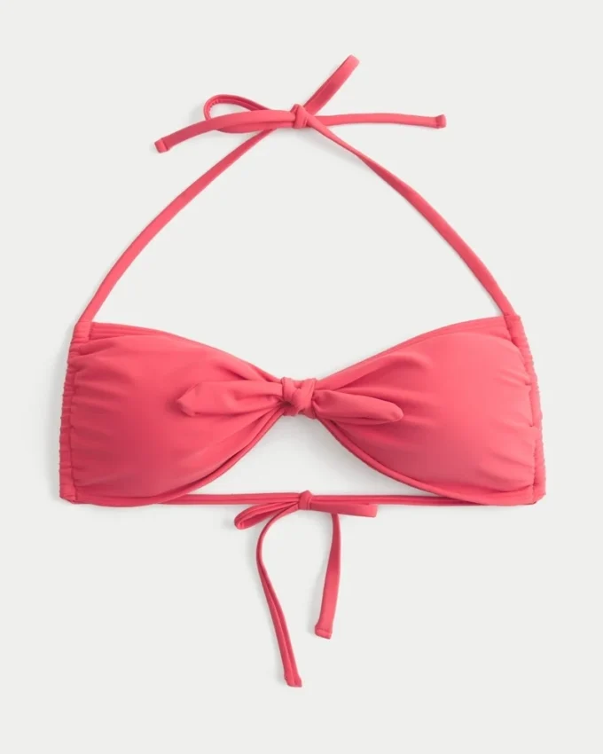 Haut de bikini bandeau à nouer sur le devant Haut de bikini bandeau à nouer sur le devant