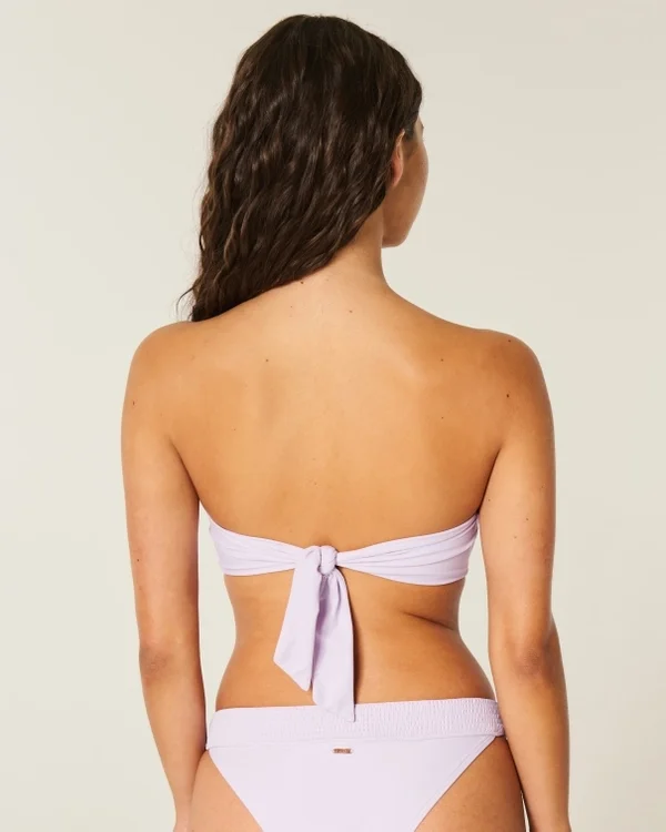 Haut de bikini bandeau smocké Haut de bikini bandeau smocké