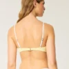 Haut de bikini plongeant à armatures et côtes Haut de bikini plongeant à armatures et côtes