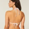 Haut de bikini triangle à dos nu avec imprimé Spring Break Haut de bikini triangle à dos nu avec imprimé Spring Break