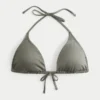 Haut de bikini triangle multi-positions scintillant