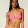 Haut de bikini triangle orné Haut de bikini triangle orné