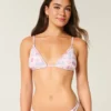 Haut de bikini triangle orné Haut de bikini triangle orné
