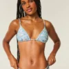 Haut de bikini triangle orné Haut de bikini triangle orné