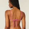 Haut de bikini triangle orné Haut de bikini triangle orné