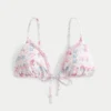 Haut de bikini triangle orné Haut de bikini triangle orné