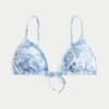 Haut de bikini triangle orné Haut de bikini triangle orné