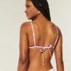 Haut de bikini triangle à volants Haut de bikini triangle à volants