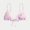 Haut de bikini triangle à volants Haut de bikini triangle à volants