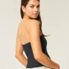 Haut tube en tissu extensible et sans coutures Haut tube en tissu extensible et sans coutures