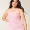 Haut tube sans bretelles style crochet Haut tube sans bretelles style crochet