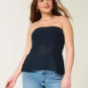 Haut tube style pull au crochet Haut tube style pull au crochet