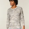 Henley thermique décontracté Henley thermique décontracté
