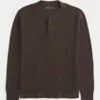 Henley thermique décontracté Henley thermique décontracté