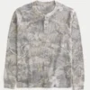 Henley thermique décontracté Henley thermique décontracté