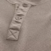 Henley thermique décontracté Henley thermique décontracté
