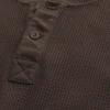 Henley thermique décontracté Henley thermique décontracté