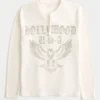 Henley thermique à motif Hollywood Henley thermique à motif Hollywood