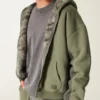 Hollister x Crocs Sweat à capuche zippé doublé sherpa Hollister x Crocs Sweat à capuche zippé doublé sherpa