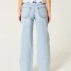Jean ample taille basse délavé clair Jean ample taille basse délavé clair
