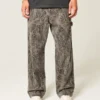 Jean baggy camouflage