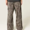 Jean baggy camouflage