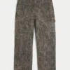 Jean baggy camouflage