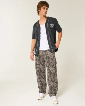 Jean baggy camouflage pour peintre