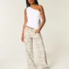 Jean baggy camouflage Y2K taille basse Jean baggy camouflage Y2K taille basse