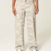 Jean baggy camouflage Y2K taille basse Jean baggy camouflage Y2K taille basse