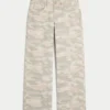 Jean baggy camouflage Y2K taille basse Jean baggy camouflage Y2K taille basse