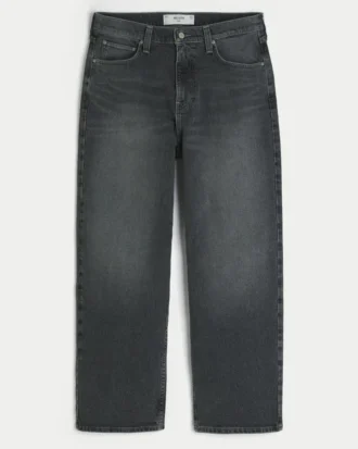 Jean baggy gris
