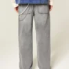 Jean baggy gris délavé Jean baggy gris délavé