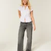 Jean baggy gris taille basse Jean baggy gris taille basse