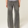 Jean baggy gris taille basse Jean baggy gris taille basse