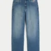 Jean baggy à motif Alien, délavage moyen Jean baggy à motif Alien, délavage moyen