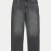 Jean baggy à motif cœur gris Jean baggy à motif cœur gris