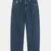 Jean baggy skater délavé moyen avec motif étoile Jean baggy skater délavé moyen avec motif étoile