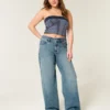 Jean baggy taille haute Jean baggy taille haute