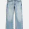 Jean bootcut décontracté délavé clair Jean bootcut décontracté délavé clair
