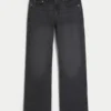Jean bootcut décontracté noir délavé Jean bootcut décontracté noir délavé