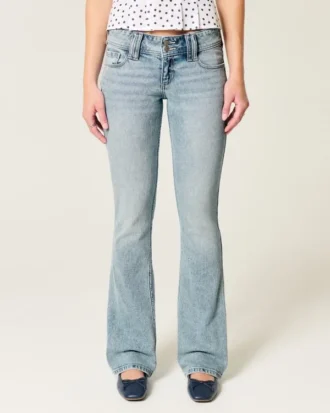 Jean bootcut taille basse