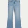 Jean bootcut taille basse délavé clair Jean bootcut taille basse délavé clair