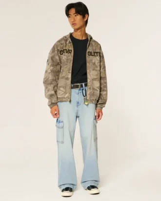 Jean cargo ultra ample