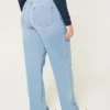 Jean dad ultra taille haute à lavage moyen Jean dad ultra taille haute à lavage moyen