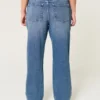 Jean dad wash foncé taille haute Jean dad wash foncé taille haute