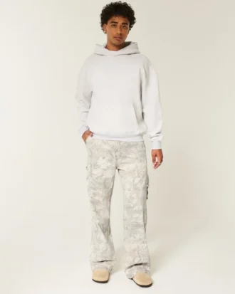 Jean peintre super baggy camouflage