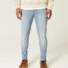 Jean skinny athlétique délavé clair Jean skinny athlétique délavé clair