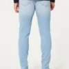 Jean skinny athlétique délavé clair Jean skinny athlétique délavé clair